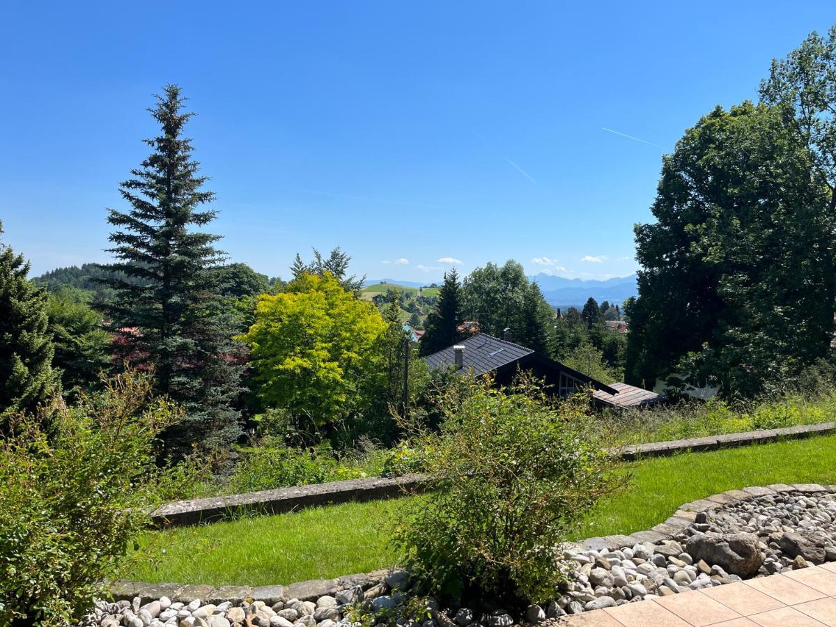 Schoener Ausblick Bad Kohlgrub Buitenkant foto